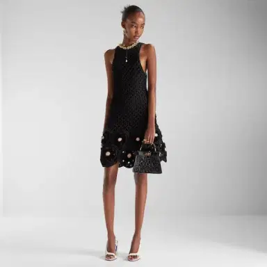 Fendi Short sleeveless halter neck dress | Thumbnail 4 Fendi Short sleeveless halter neck dress | Thumbnail 4