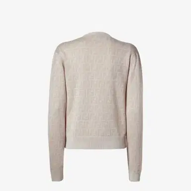 Fendi Long-sleeved crew-neck cardigan | Thumbnail 2 Fendi Long-sleeved crew-neck cardigan | Thumbnail 2