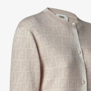 Fendi Long-sleeved crew-neck cardigan | Thumbnail 3 Fendi Long-sleeved crew-neck cardigan | Thumbnail 3