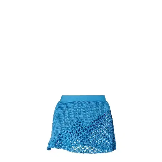 Mini skirt with elasticated waistband
