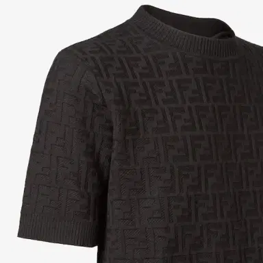 Fendi Crew-neck pullover with short sleeves | Thumbnail 3