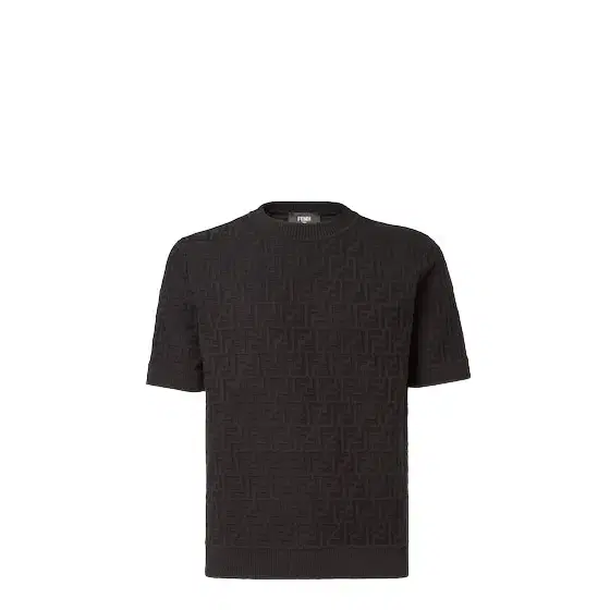 Crew-neck pullover with short sleeves