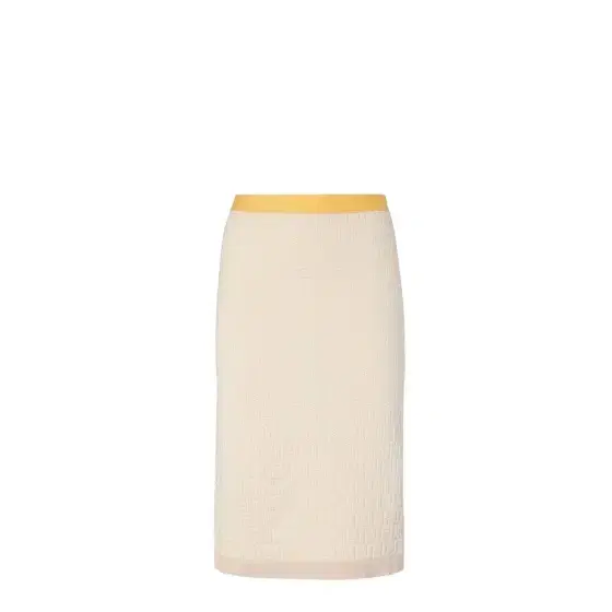 Fendi Straight midi skirt with elasticated waist