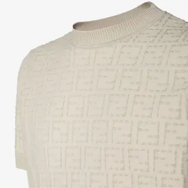 Fendi Crew-neck pullover with short sleeves | Thumbnail 3