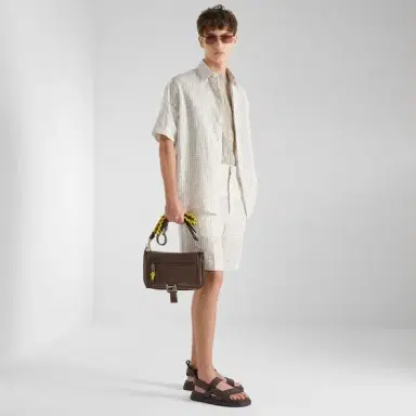 Fendi Crew-neck pullover with short sleeves | Thumbnail 4