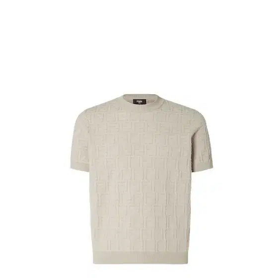 Crew-neck pullover with short sleeves