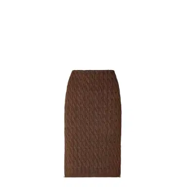 Fendi Straight-cut midi skirt featuring long, contrasting zips | Thumbnail 1 Fendi Straight-cut midi skirt featuring long, contrasting zips | Thumbnail 1