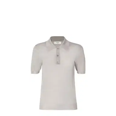 Fendi Slim-fitting polo shirt-style jumper | Thumbnail 1