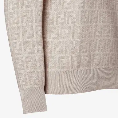 Fendi Regular fit jumper with crew neck and long sleeves | Thumbnail 3