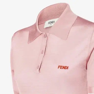 Fendi Slim-fitting polo shirt-style jumper | Thumbnail 3