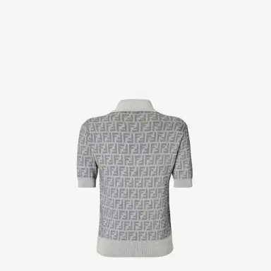 Fendi Short-sleeved boxy polo shirt | Thumbnail 2