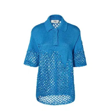 Fendi Short-sleeved polo jumper | Thumbnail 1