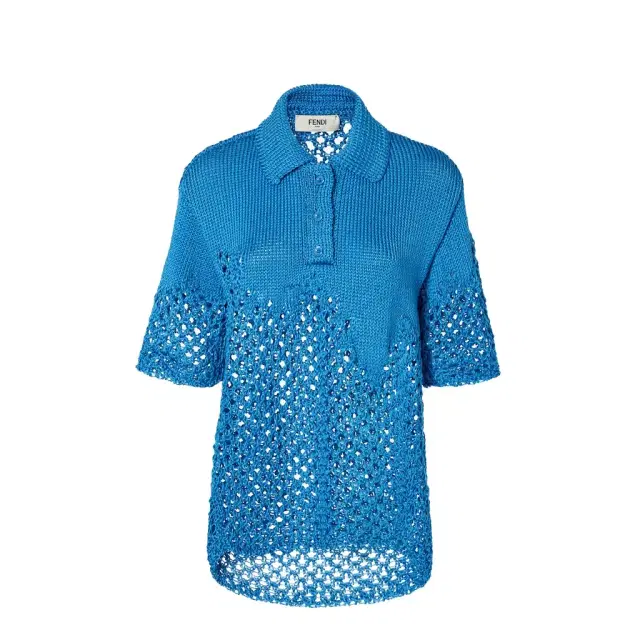 Fendi Short-sleeved polo jumper