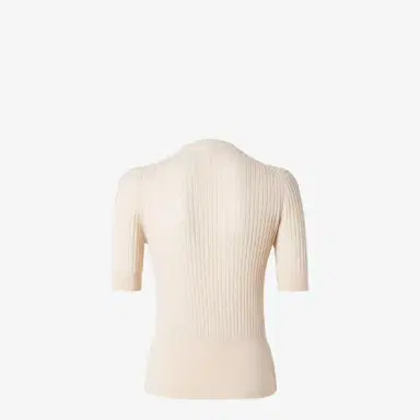 Fendi Fitted short-sleeved crew-neck jumper | Thumbnail 2