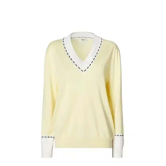 Oversized jumper with V-neck and low-set sleeves