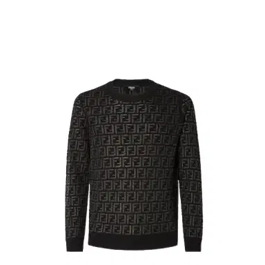 Fendi Regular-fit, crew neck pullover | Thumbnail 1