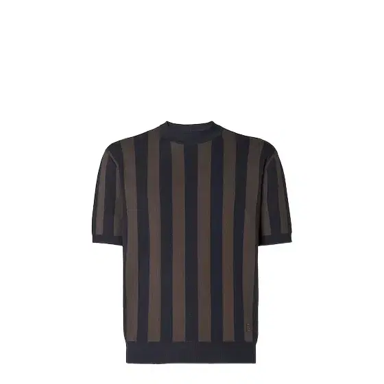 Short-sleeved, crew-neck jumper