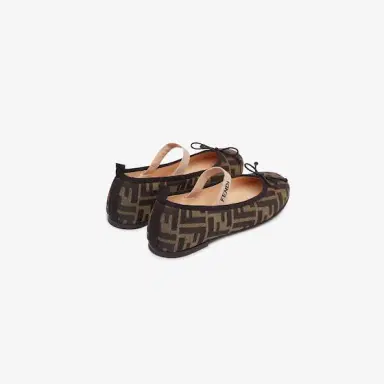 Fendi Junior Ballet Flats | Thumbnail 3 Fendi Junior Ballet Flats | Thumbnail 3