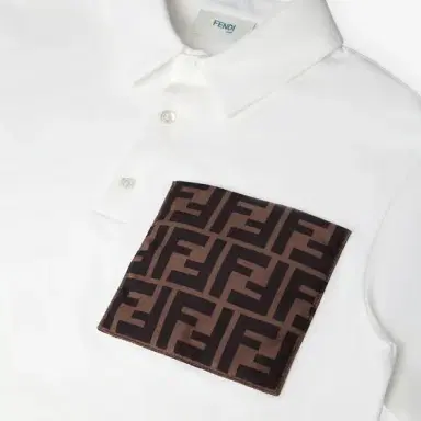 Fendi Junior Polo Shirt | Thumbnail 3