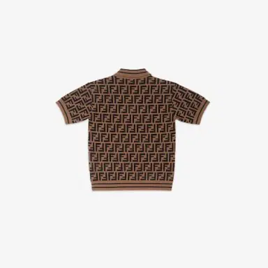 Fendi Junior Knit Polo Shirt | Thumbnail 2