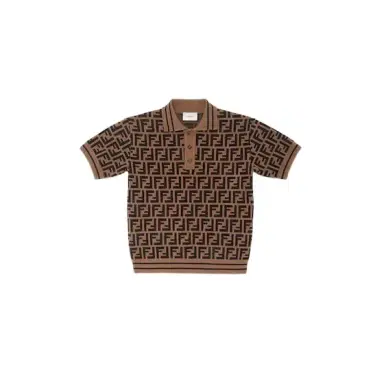 Fendi Junior Knit Polo Shirt | Thumbnail 1