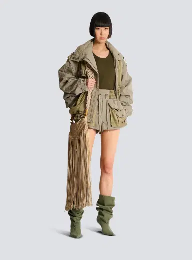 Balmain Cotton twill Utility shorts | Thumbnail 2
