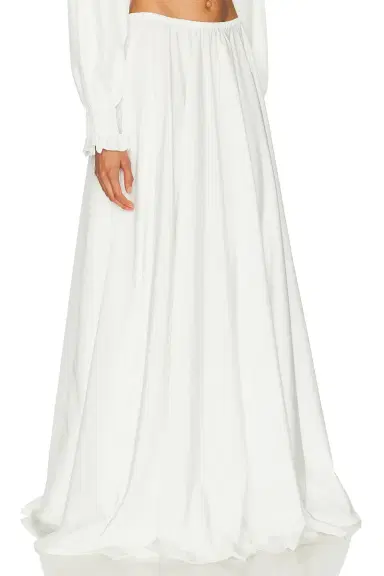 Norma Kamali Flared Skirt | Thumbnail 2 Norma Kamali Flared Skirt | Thumbnail 2