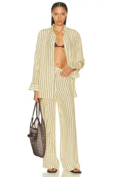 Staud Stroll Silk Pant | Thumbnail 5 Staud Stroll Silk Pant | Thumbnail 5