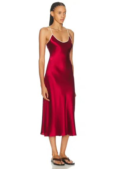 Comme Si Silk Bias Slip Dress | Thumbnail 2