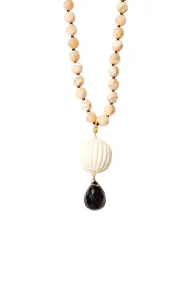 CHAN LUU Pearl Pendant Necklace | Thumbnail 3