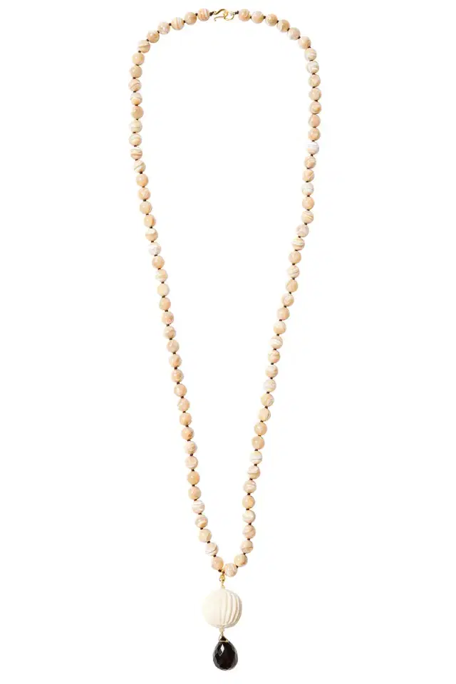 CHAN LUU Pearl Pendant Necklace