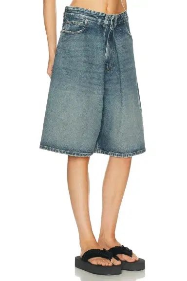 Balenciaga Denim Tulipe Bermuda Short | Thumbnail 2 Balenciaga Denim Tulipe Bermuda Short | Thumbnail 2
