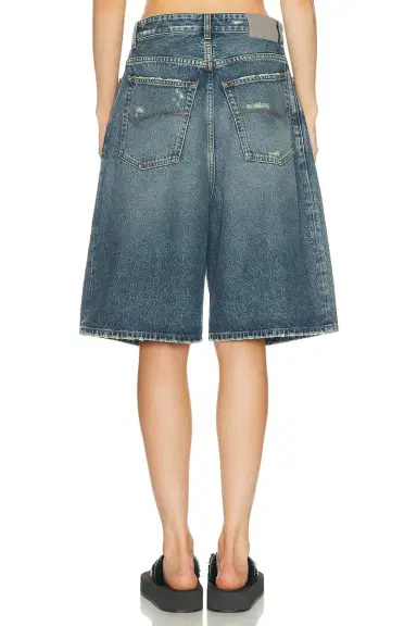 Balenciaga Denim Tulipe Bermuda Short | Thumbnail 4 Balenciaga Denim Tulipe Bermuda Short | Thumbnail 4