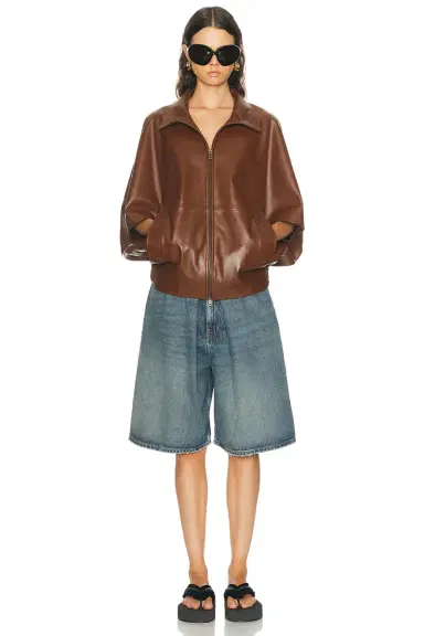 Balenciaga Denim Tulipe Bermuda Short | Thumbnail 5 Balenciaga Denim Tulipe Bermuda Short | Thumbnail 5