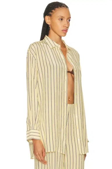 Staud Nolan Silk Shirt | Thumbnail 2 Staud Nolan Silk Shirt | Thumbnail 2