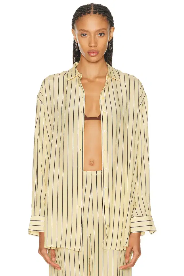 Staud Nolan Silk Shirt