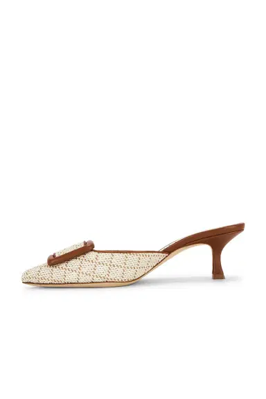 Manolo Blahnik Maysalebi 50 Mule Heel | Thumbnail 5