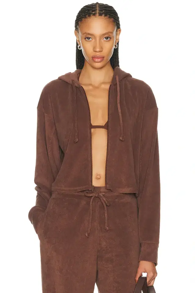 YEAR OF OURS Terry Classic Zip Up Jacket