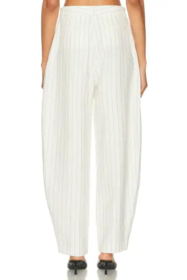 Ralph Lauren Collection Harlo Full Length Pleated Pant | Thumbnail 4