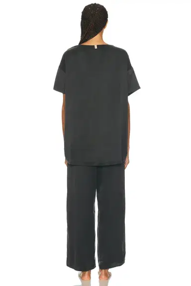 Lunya Washable Silk Tee Pant Pajama Set | Thumbnail 3 Lunya Washable Silk Tee Pant Pajama Set | Thumbnail 3