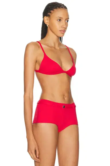 Skims Iconic Swim Triangle Bikini Top | Thumbnail 2