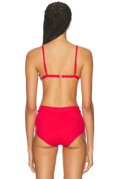 Skims Iconic Swim Triangle Bikini Top | Thumbnail 3