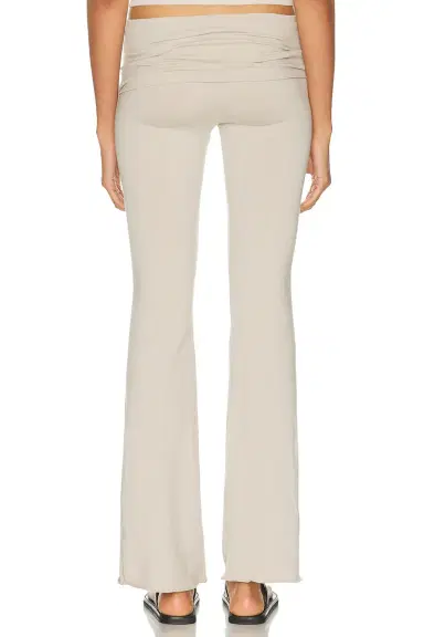 SKIMS Cotton Jersey Foldover Pant | Thumbnail 4