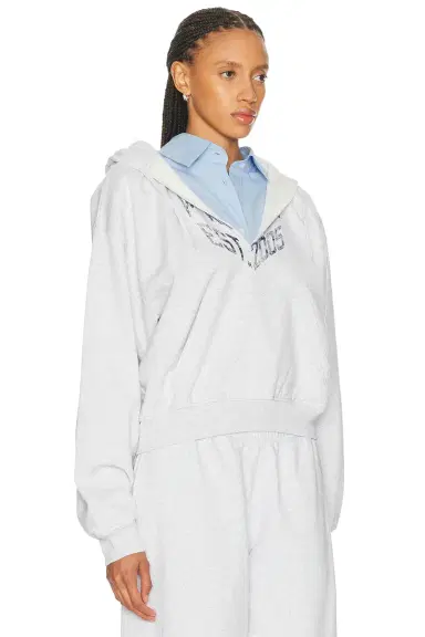 Alexander Wang Prestyled Slashed Hoodie | Thumbnail 2