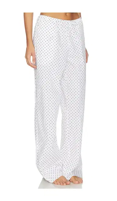 Skims Cotton Poplin Sleep Drawstring Pant | Thumbnail 2