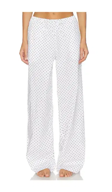 Skims Cotton Poplin Sleep Drawstring Pant | Thumbnail 1
