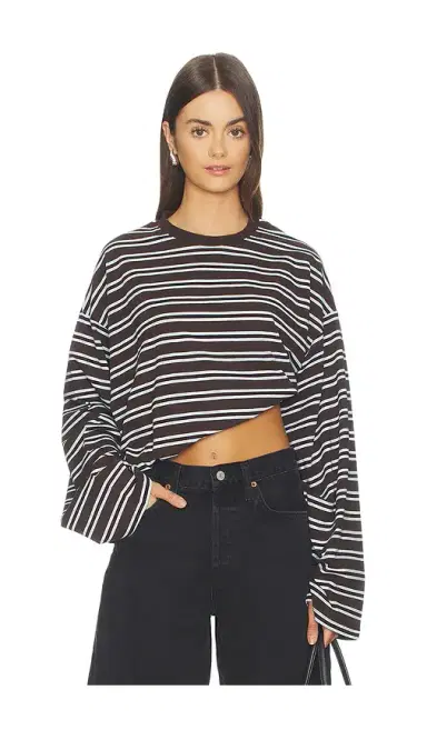 WeWoreWhat Boxy Oversized Crew Neck | Thumbnail 1 WeWoreWhat Boxy Oversized Crew Neck | Thumbnail 1