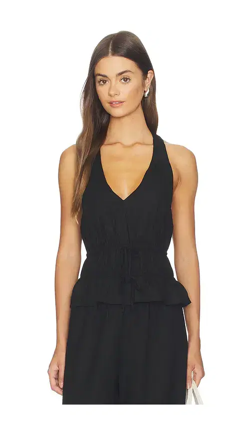 Alysha Linen Top