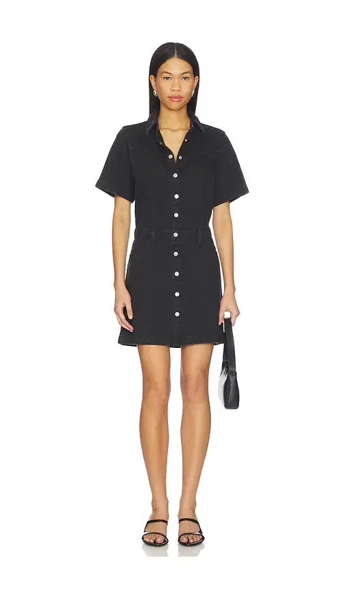 Short Sleeve Logan Western Dress
