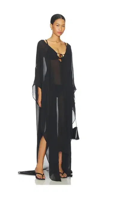 SKIMS Sheer Long Kaftan | Thumbnail 2